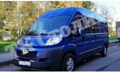 Аренда микроавтобуса 5-8 мест Peugeot Boxer